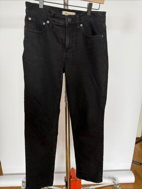 Madewell Black Mid-Rise Perfect Vintage Jeans